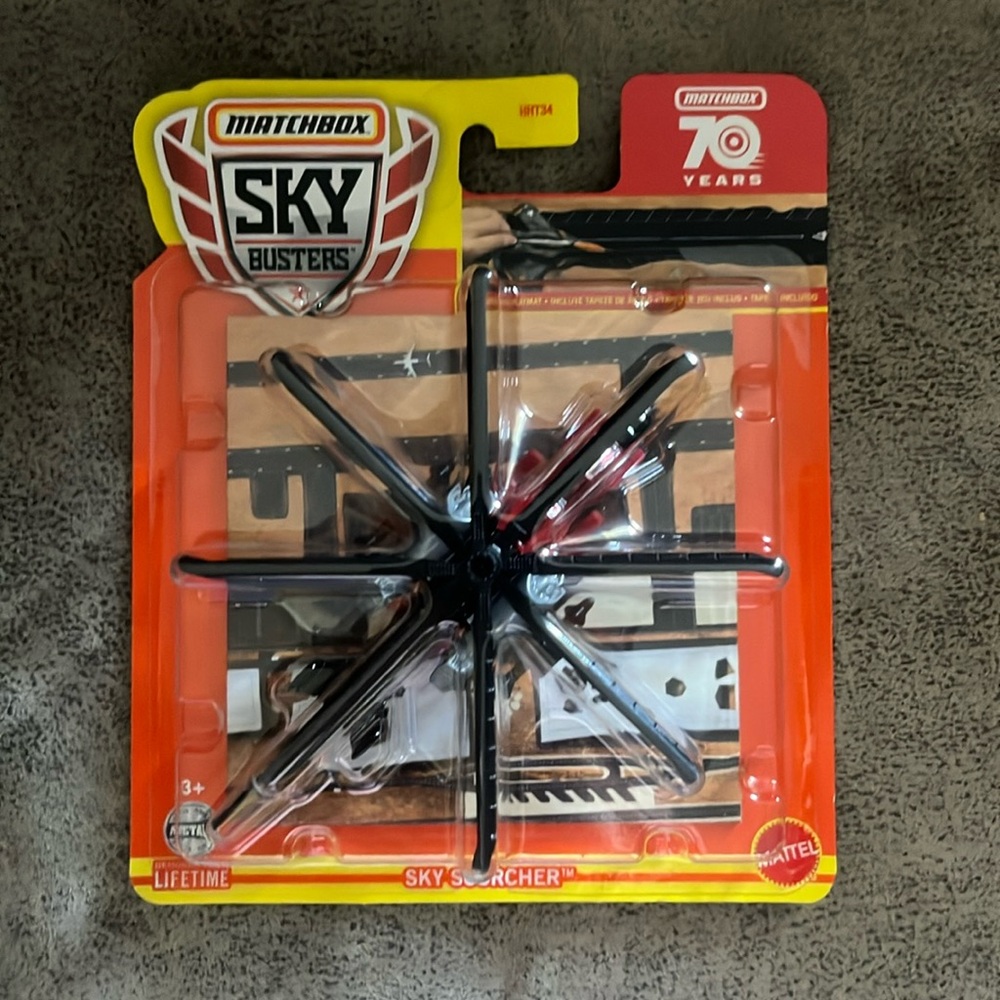 NIP Matchbox Sky Busters Sky Scorcher Helicopter
